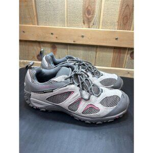 Merrell Womens Waterproof Hiking Shoes Gray Size 10.5 Outdoor Trail Sneakers